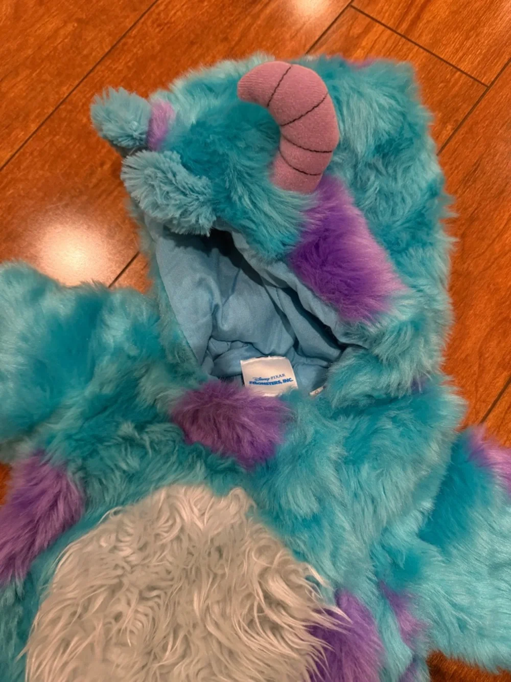 Potter Barn Kids Monsters Inc Sulley Costume, 6-12 months - Picture 5 of 6